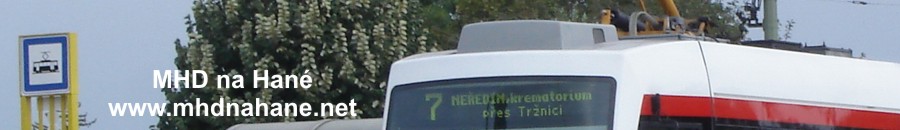 V�tejte na str�nce Fotoreport�ra MHD na Han� !